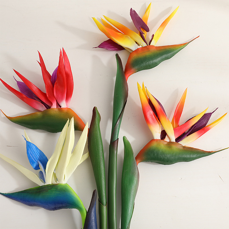 Bird Paradise Strelitzia - 2 peças de Flor Artificial Strelitzia