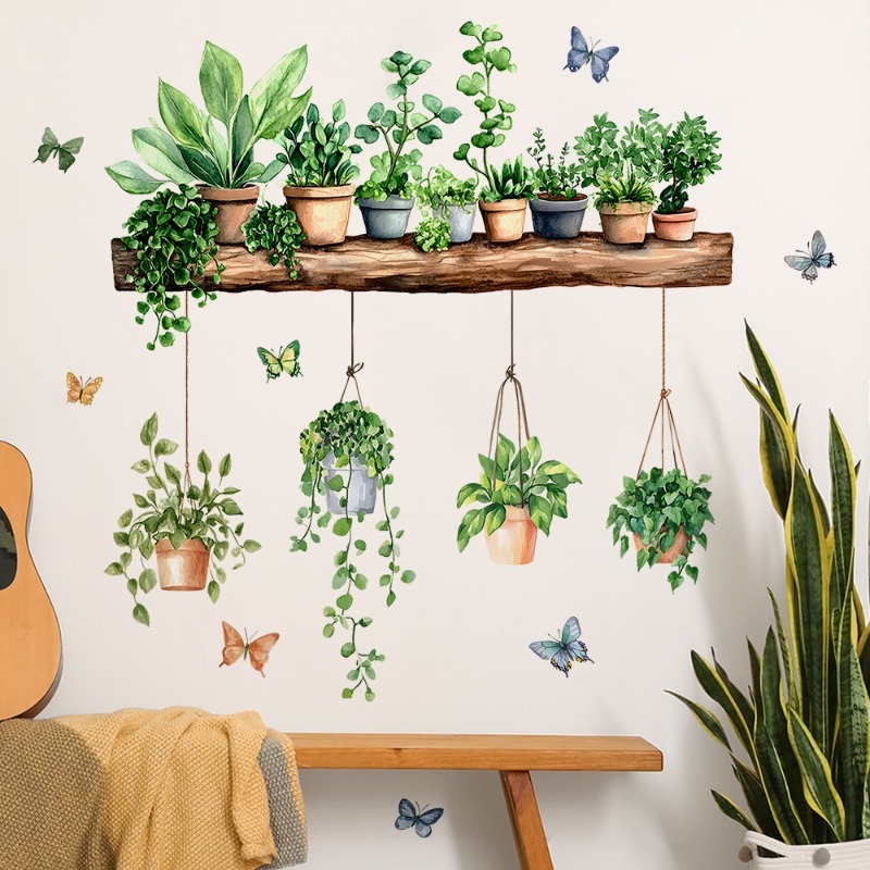 Echeveria Succulent - Adesivos de Parede 3D de Plantas