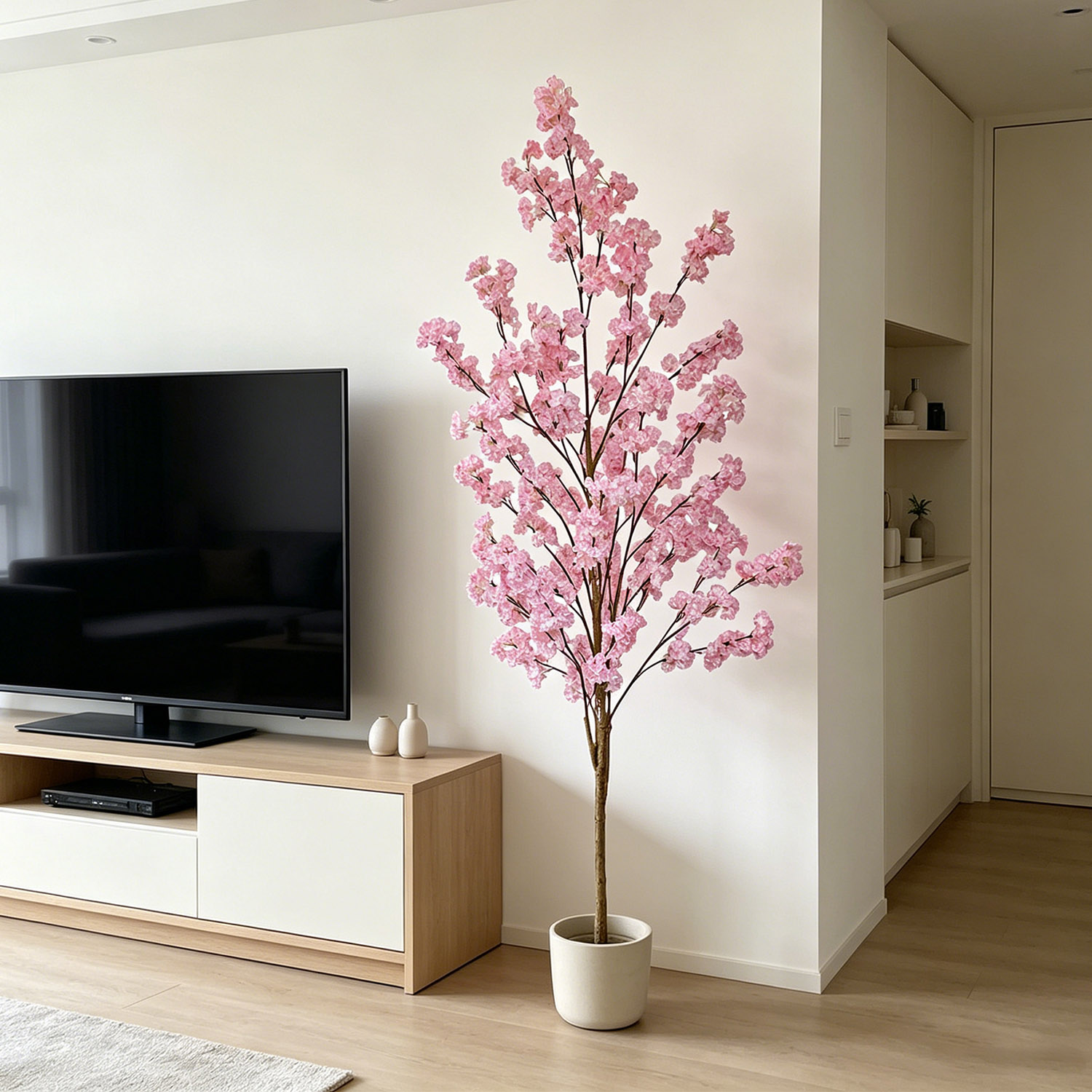 Ficus Lyrata Tree - Planta Artificial de Flores de Cerejeira