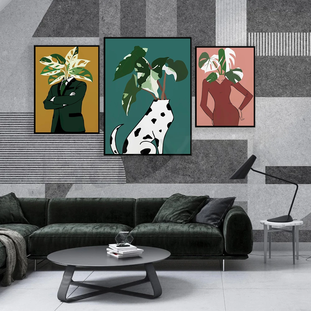 Monstera Albo em um pôster de  - Monstera Adansonii avaliação e preço
